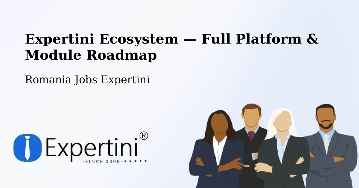 Expertini Ecosystem — Full Platform & Module Roadmap – Deva